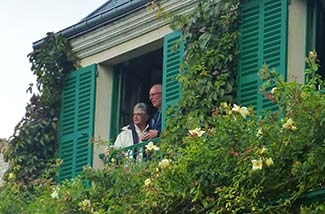 Visitors at Claude Monet's House, Giverny