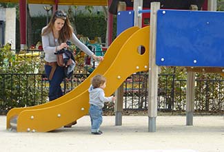 Playground in Paris