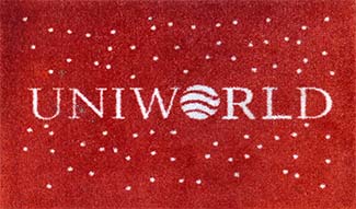 Uniworld welcome mat