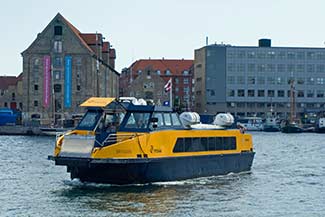 Copenhagen harbor bus