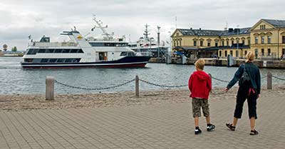 Helsingborg inner harbor