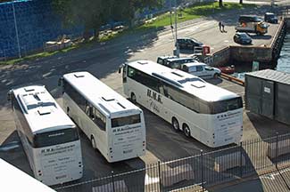 shore excursion buses in Oslo