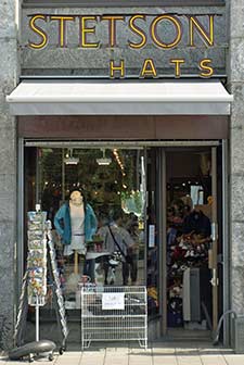 Stetson Hats store in Oslo