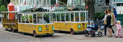 Tivoli Gardens mini-trams