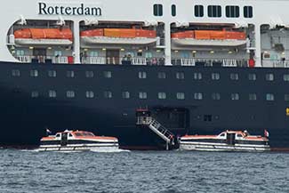 MS ROTTERDAM and tenders