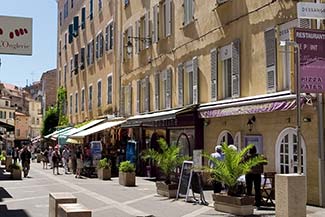 Downtown Ajaccio, Corsica