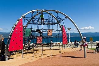 Ajaccio playground jungle gym