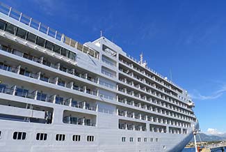 Silver Spirit in Ajaccio, Corsica