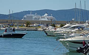 Marina and Silver Spirit in Alghero