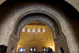 Palace of the Ambassadors at The Alhambra