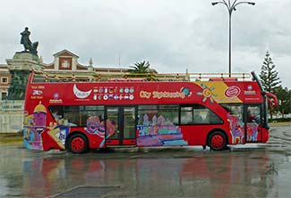 Cadiz sightseeing bus