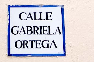 Cadiz street signs