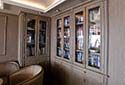 Observation Lounge bookcases on Silver Spirit