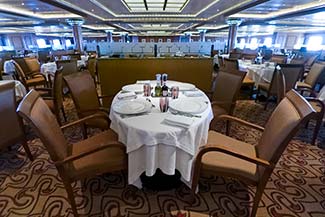 The Restaurant on Silver Spirit