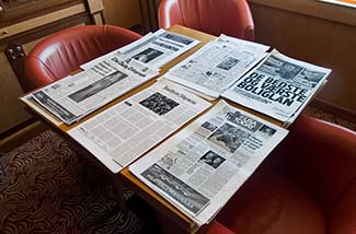 Newspapers in Silver Spirit library
