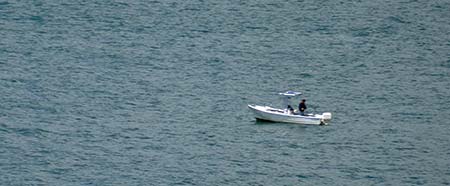 Fishing boat near Lisbon