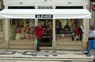 Ale-Hop shop in Lisbon