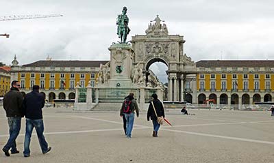 Praça do Comercio in Lisbon