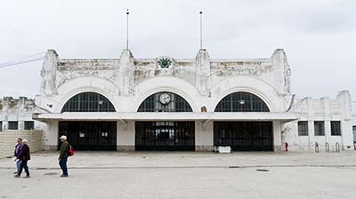 Lisbon's old Terrero do Paço ferry terminal