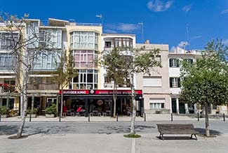 Burger King in Plaça d'espanya, Maó