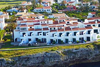 Modern housing in Port Mahon