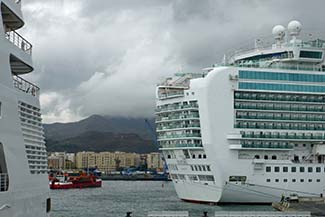 Silver Spirit and Ventura in Malaga