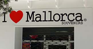 Palma de Mallorca souvenir shop
