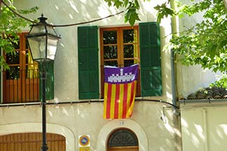 Flag in Sóller