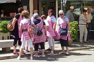 Tourists in Sóller