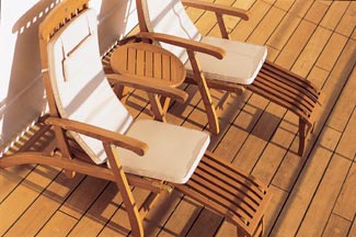 Silver Whisper photo - deck chairs