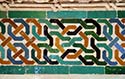 Moorish wall tiles