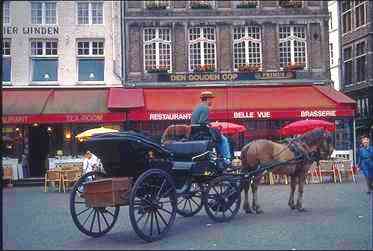 Bruges - Brugge, Belgium - market square