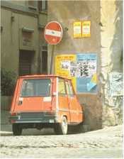 Small car in Italy