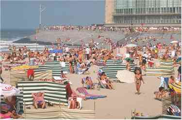 Ostend beach and Kursaal