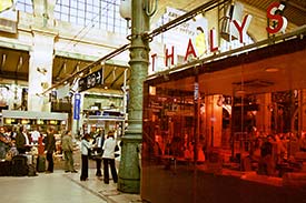 Thalys information booth - Gare du Nord