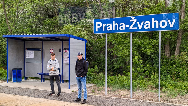 Praha Zvahov station, Semmering Railway, Prague