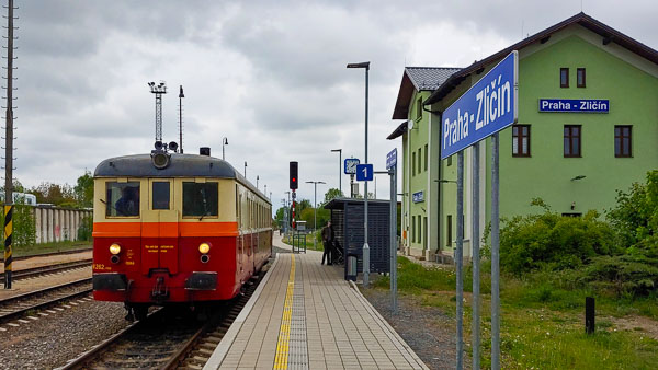 Praha Zličin railroad station, Prague