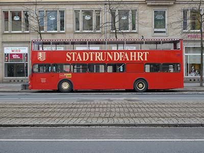 Dresden sightseeing bus