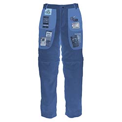X-ray view of Scottevest Convertible Travel Pants