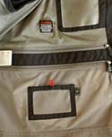 SeV Transformer Jacket passport and iPad pockets