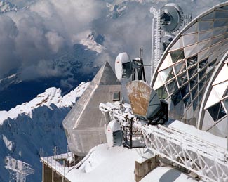 Climatological observatory on the Zugspitze