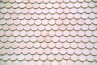 Bavarian roof tiles photo