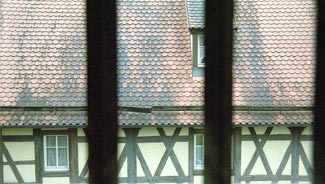 Rothenburg half-timbered house photo