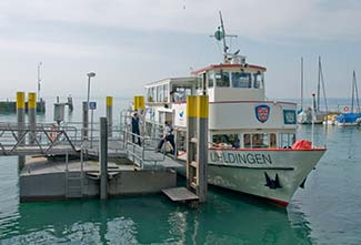 Meersburg excursion boat, Lake Constance or Bodensee