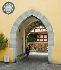 Gate to Upper Town, Meersburg, Germany