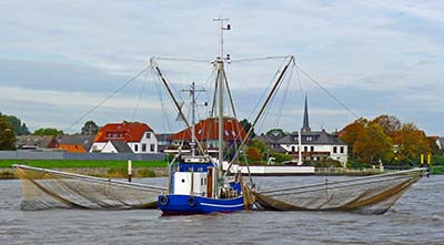 Weser River herring boat