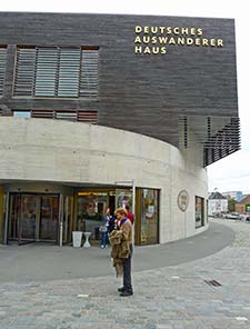 German Emigration Center entrance