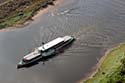 Paddle steamer on Elbe