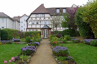 Bachhaus Eisenach garden