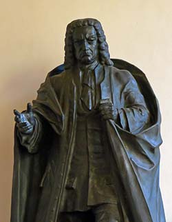 Bach statue in Georgenkirche